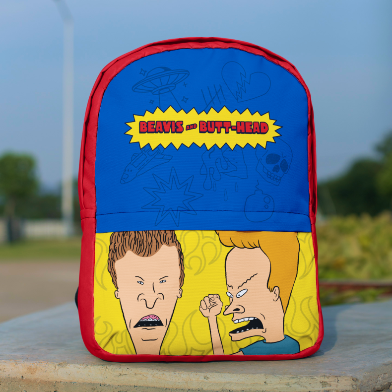 Beavis and Butt-Head Logo Premium Backpack