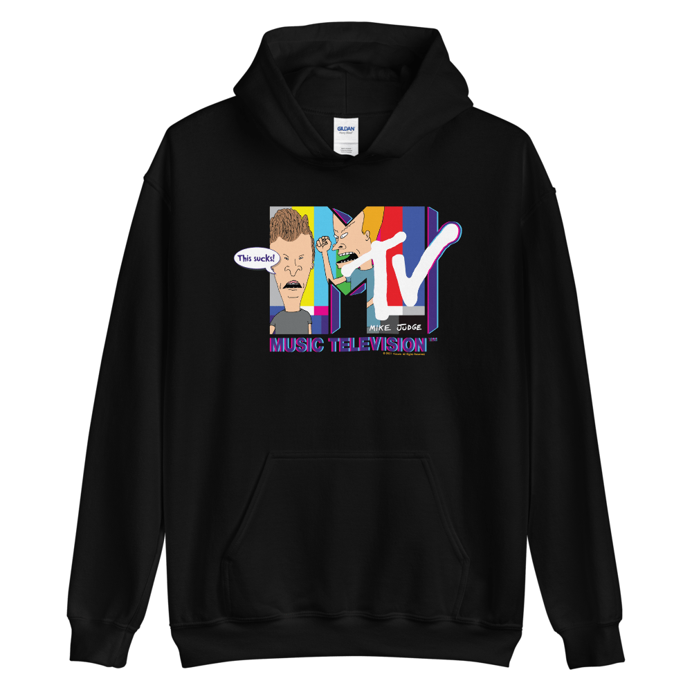 Beavis and Butt-Head MTV Logo Hooded Sweatshirt – Paramount Shop