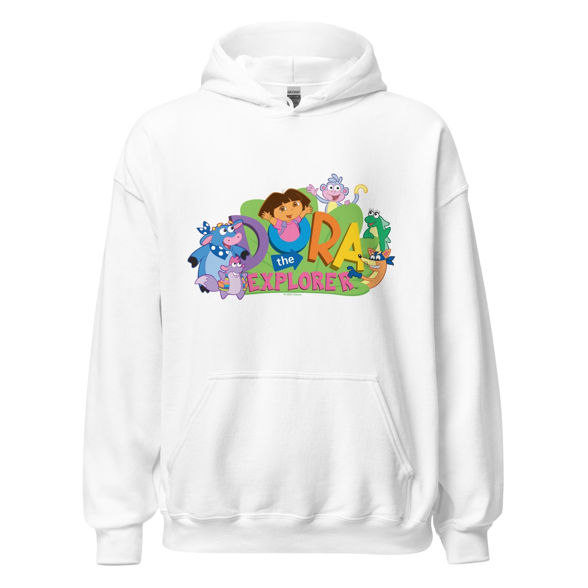 Dora the Explorer Logo Hooded Sweatshirt