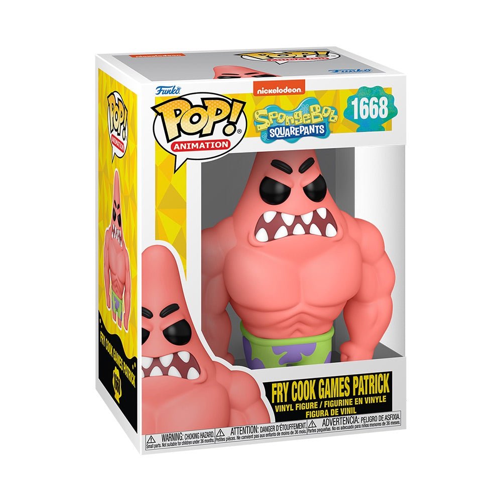 SpongeBob SquarePants 25th Anniversary Patrick with Muscles Funko Pop Figure