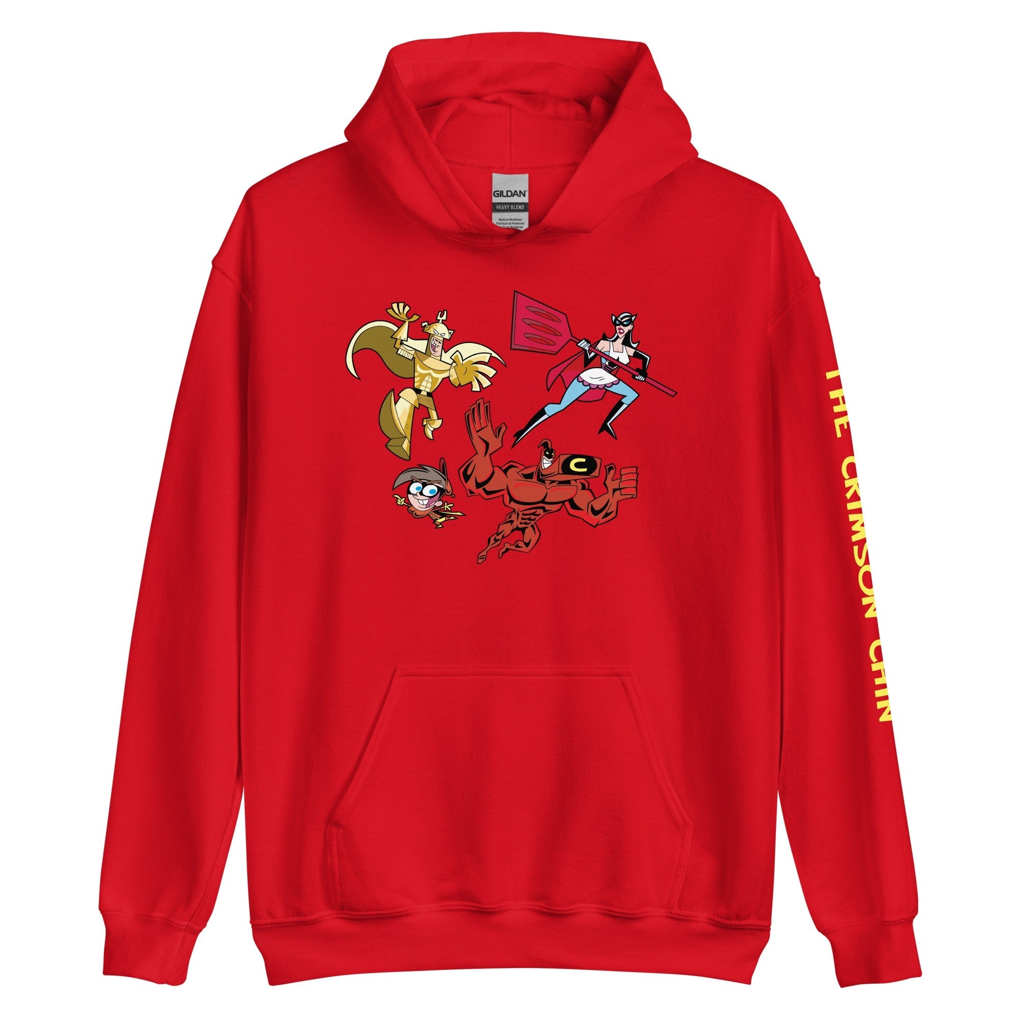 Crimson red hoodie deals