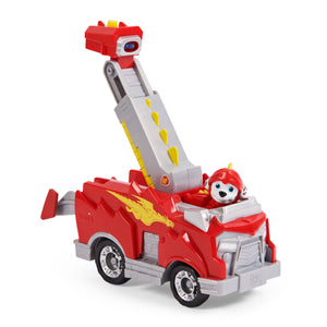 PAW Patrol, Rescue Knights Marshall Transforming Toy Car with Collectible Action Figure, Kids Toys for Ages 3 and up
