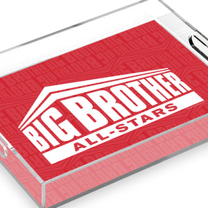 Big Brother All-Stars Logo Pattern Acrylic Tray