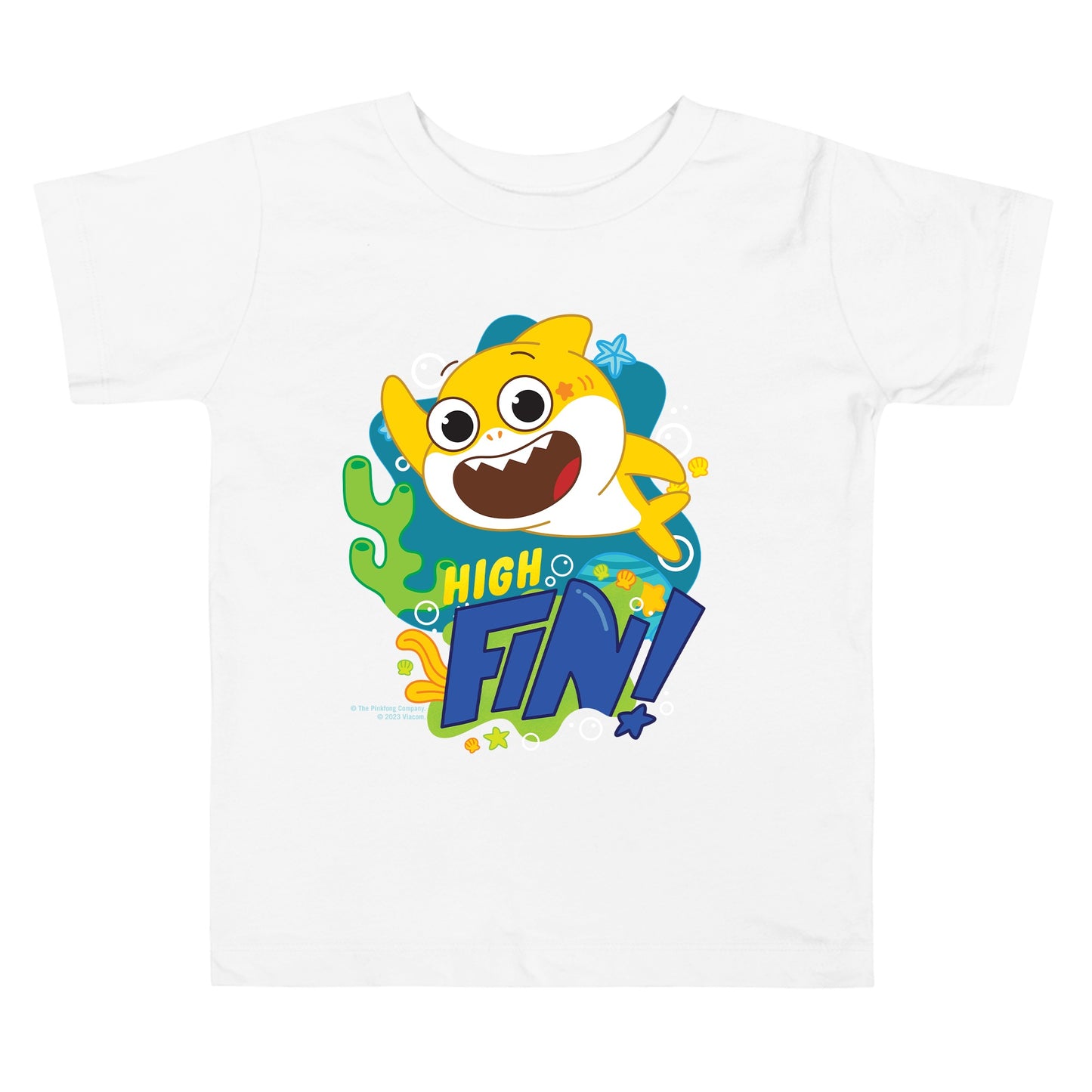Baby Shark's Big Show Personalized Toddler Short Sleeve T-Shirt