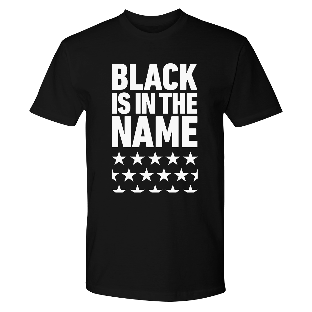 BET Black Is In The Name Adult Short Sleeve T-Shirt