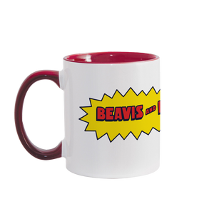 Beavis & Butt-Head Logo Two-Tone Mug
