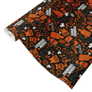 Criminal Minds Forensic Wrapping Paper