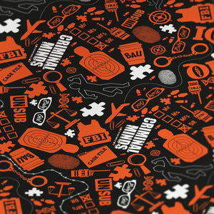 Criminal Minds Forensic Wrapping Paper