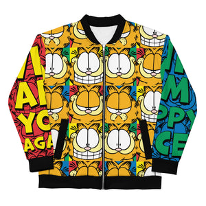 Garfield Color Block Bomber Jacket
