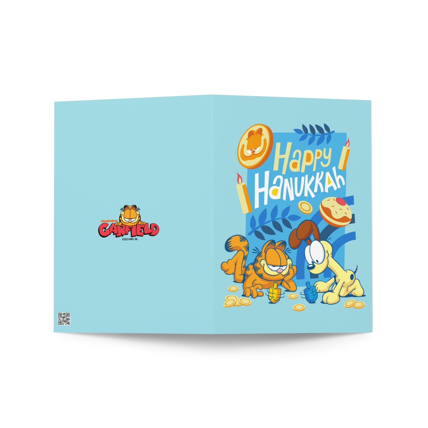 Garfield Hanukkah Greeting Card