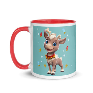 Reindeer in Here Snow Much Fun Mug