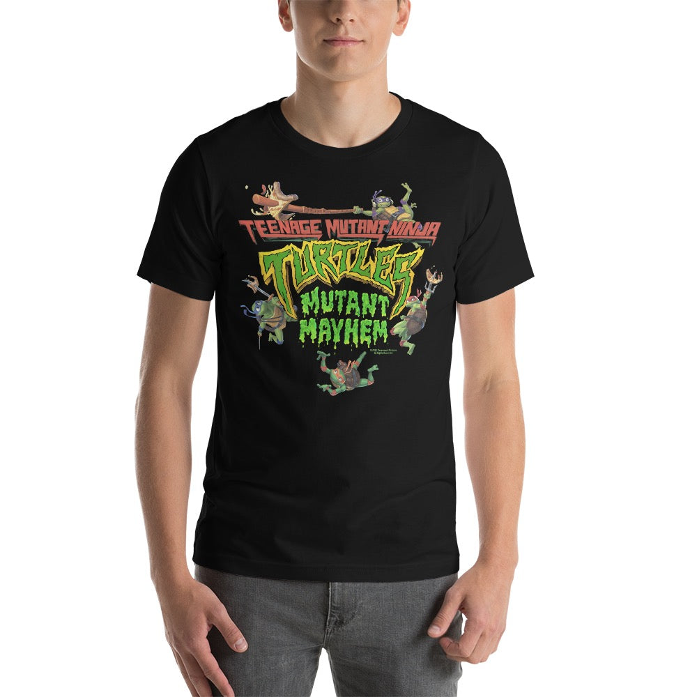 Teenage Mutant Ninja Turtles: Mutant Mayhem As Seen On American Ninja Warriors T-Shirt