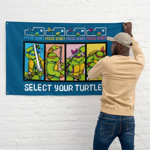 Teenage Mutant Ninja Turtles Select Your Turtles Flag