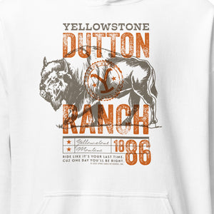 Yellowstone Ride Like It's Your Last Hooded Sweatshirt