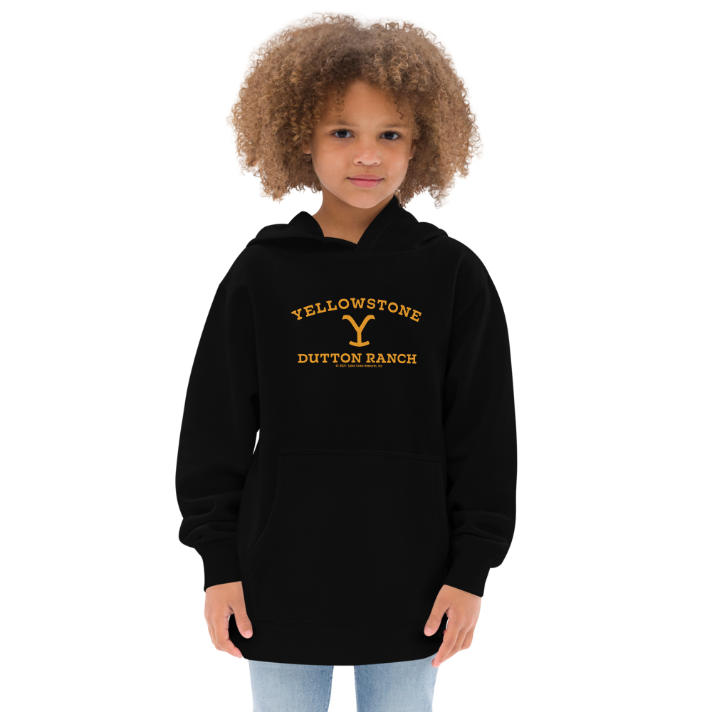 Yellowstone Logo Kids Hooded Sweatshirt