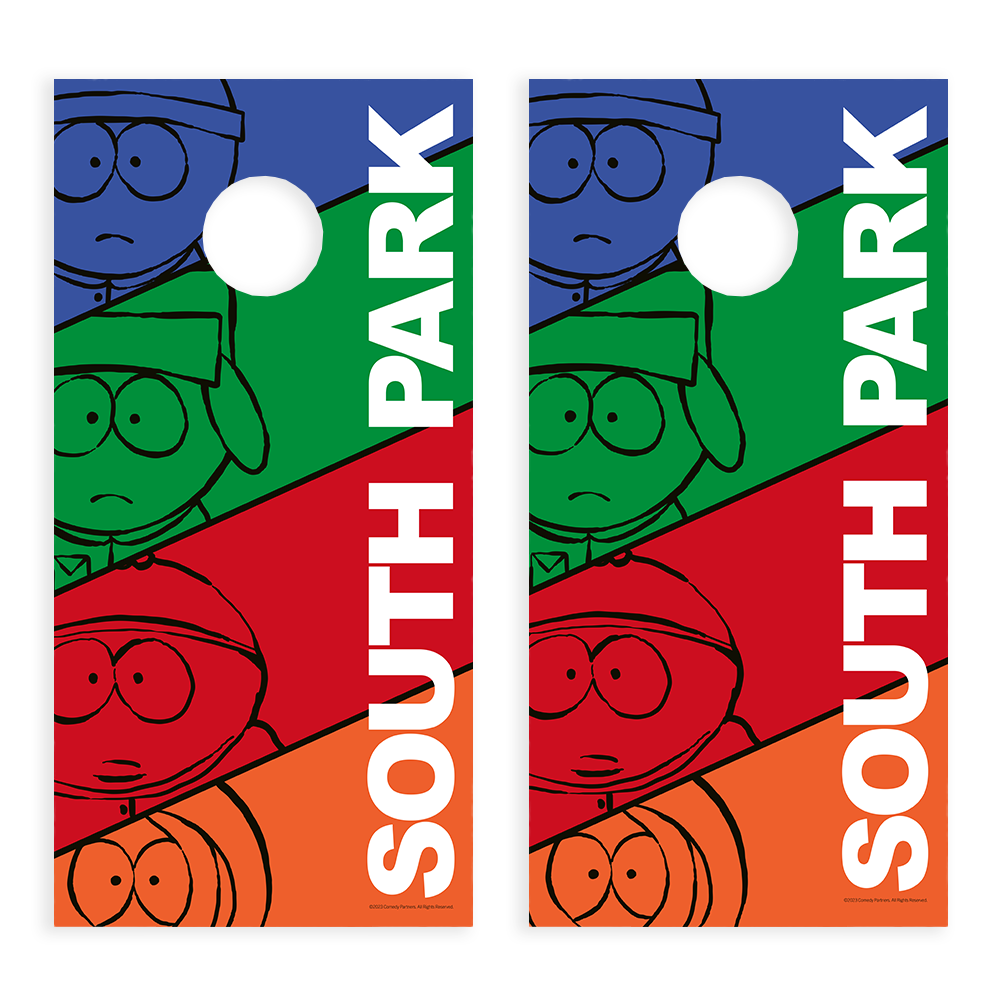 South Park Cornhole-Set in voller Größe