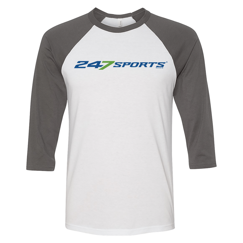 247 Sports Logo 3/4 Sleeve Baseball T - Shirt - Paramount Shop