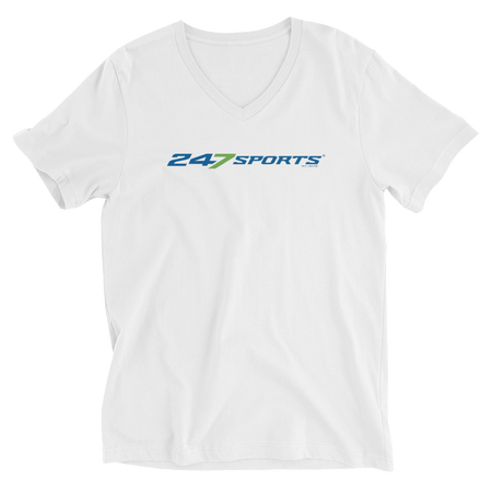 247 Sports Logo V - Neck Short Sleeve T - Shirt - Paramount Shop
