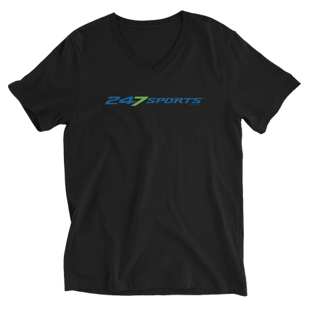 247 Sports Logo V - Neck Short Sleeve T - Shirt - Paramount Shop