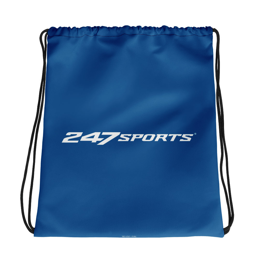 247 Sports White Logo Drawstring Bag - Paramount Shop