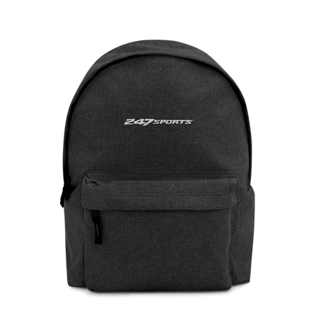247 Sports White Logo Embroidered Backpack - Paramount Shop