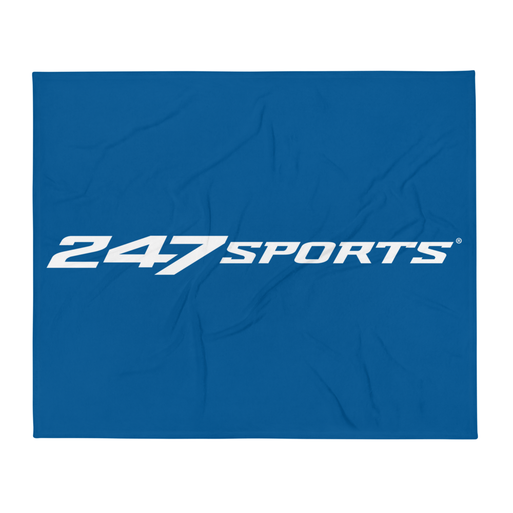 247 Sports White Logo Throw Blanket - Paramount Shop