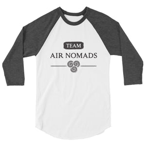 Avatar el último Airbender Equipo Air Nomad Unisex Camiseta Raglan
