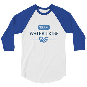 Avatar el último Airbender Equipo Tribu del Agua Unisex Camiseta Raglan