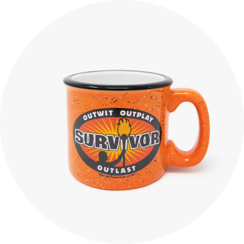 Survivor Outwit, Outplay, Outlast 15 oz Campfire Mug