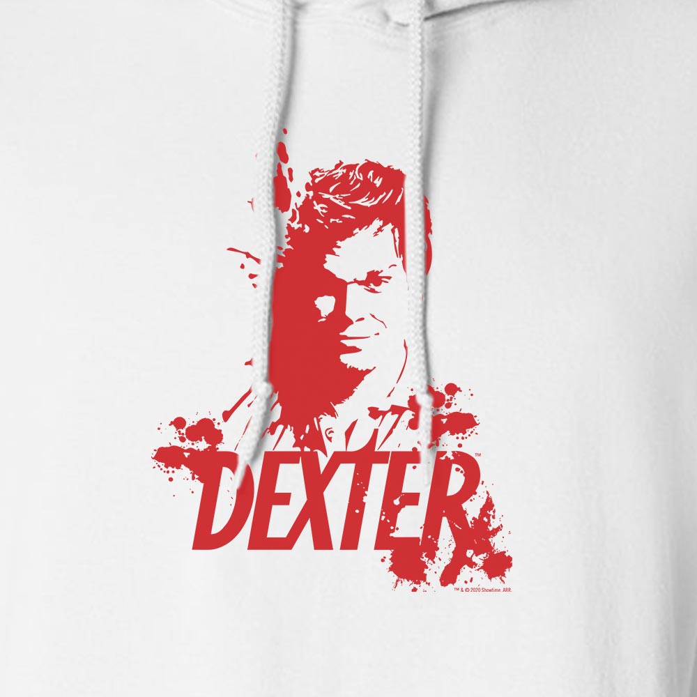 Dexter Les éclaboussures de sang Dexter Sweat à capuche en polaire