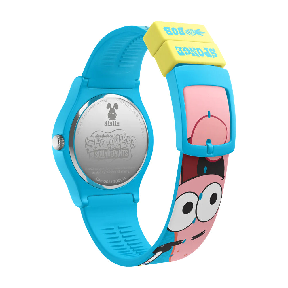 SpongeBob SquarePants Unisex Silicone Quartz Wrist Watch For Children.  Large Modern Display.Luminous Watch Hands - Walmart.com