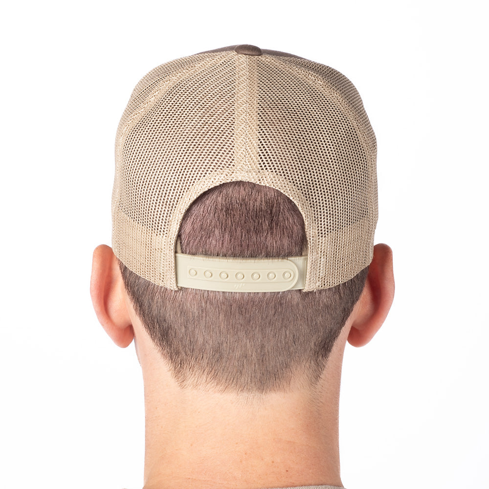 País del Fuego "As seen on" Gorra Trucker Leather Patch