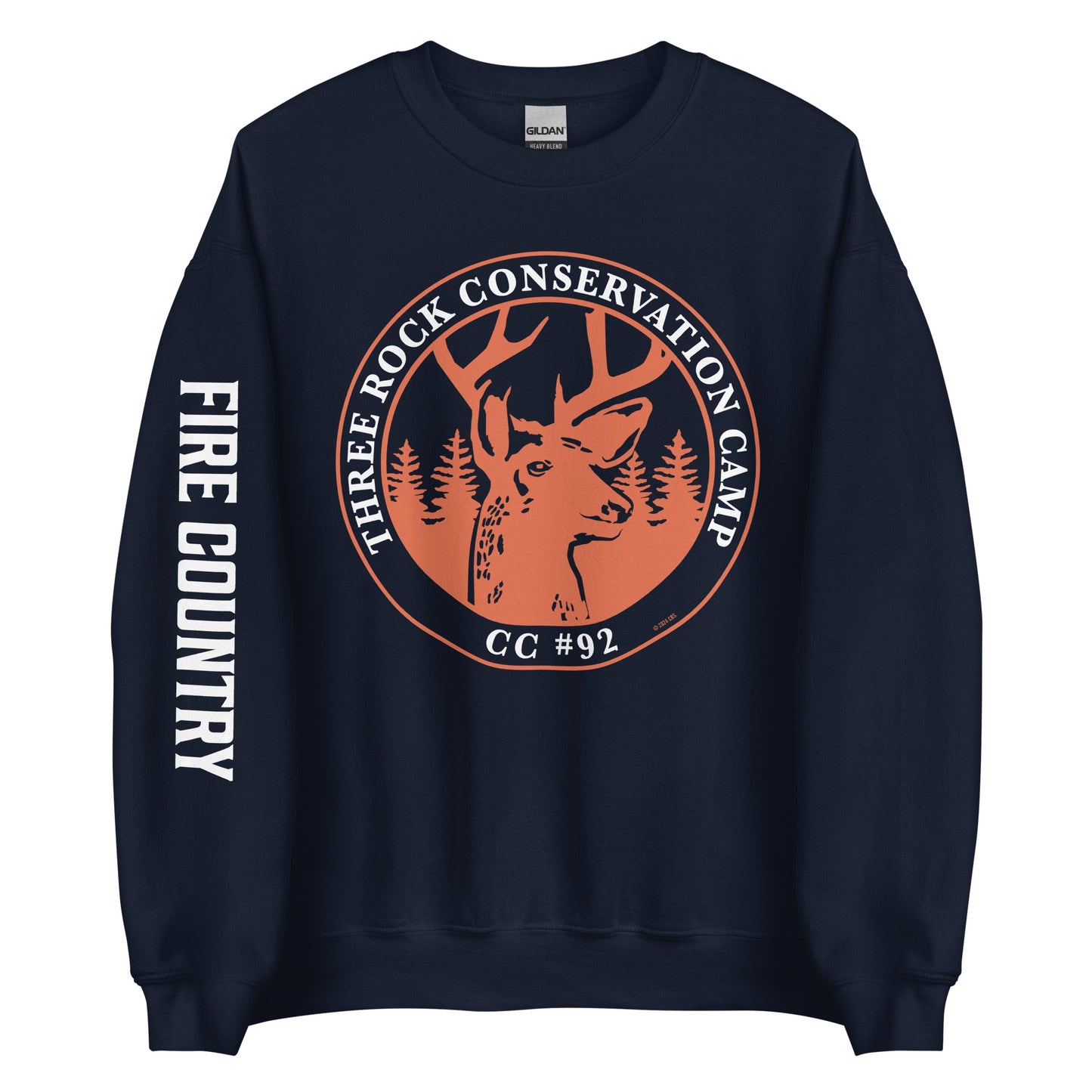 Camp de conservation Fire Country Three Rock Unisexe Sweatshirt