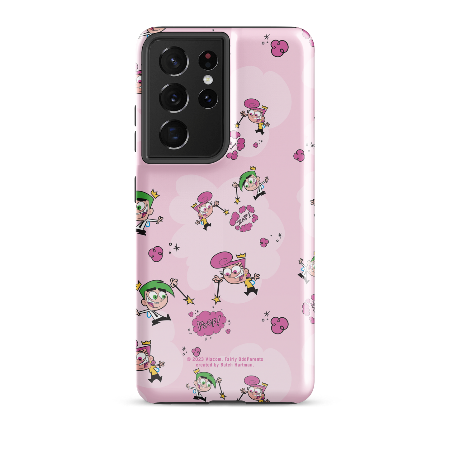 The Fairly OddParents Zap ! Pattern Tough Phone Case - Samsung