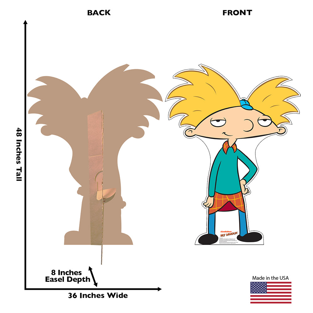 Hey Arnold! Arnold de tamaño natural