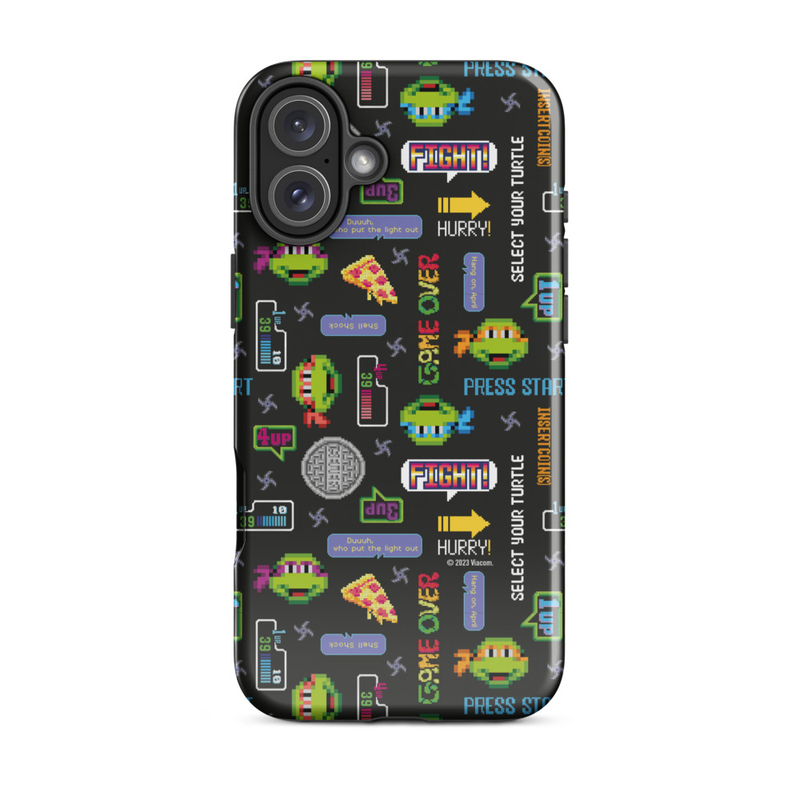 Teenage Mutant Ninja Turtles Coque résistante pour iPhone avec motif de jeu vidéo