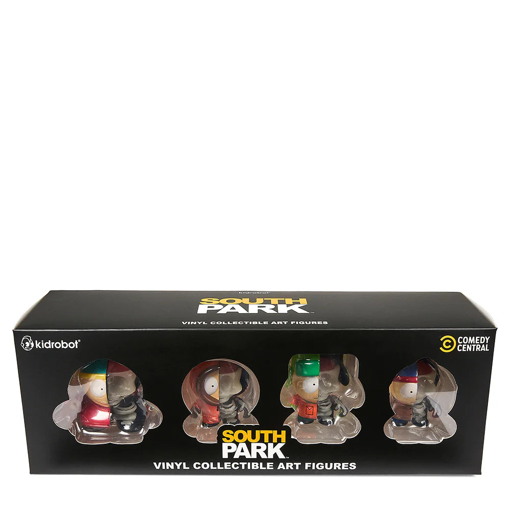 South Park Anatomy Boys 4-Pack Kidrobot Figuras de Vinilo