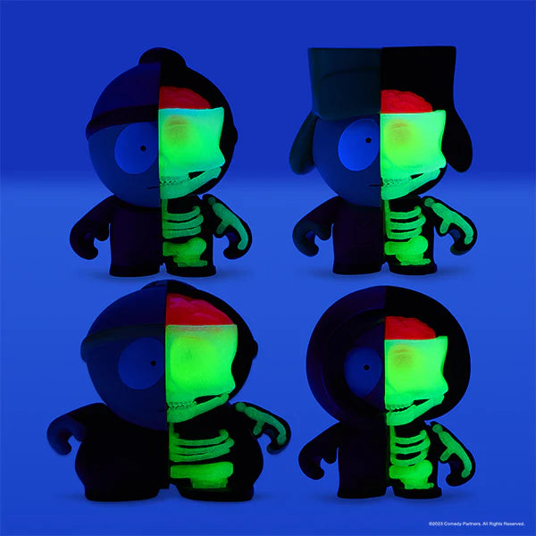 South Park Anatomie Jungen 4er-Pack Kidrobot Vinyl Figuren