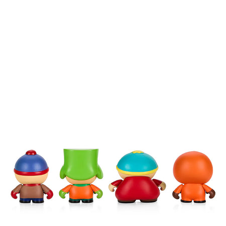 South Park Anatomy Boys 4-Pack Kidrobot Figuras de Vinilo