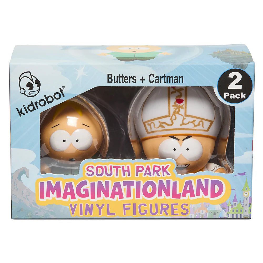 South Park Imaginationland Butters and Cartman Kidrobot Vinyl Figures