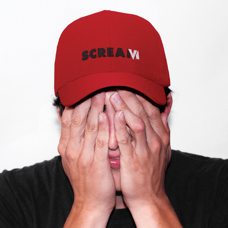 Scream VI Logo Klassische Vatermütze