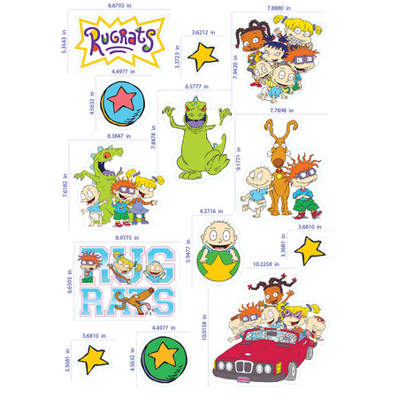 Rugrats Wall Sticker Sheet