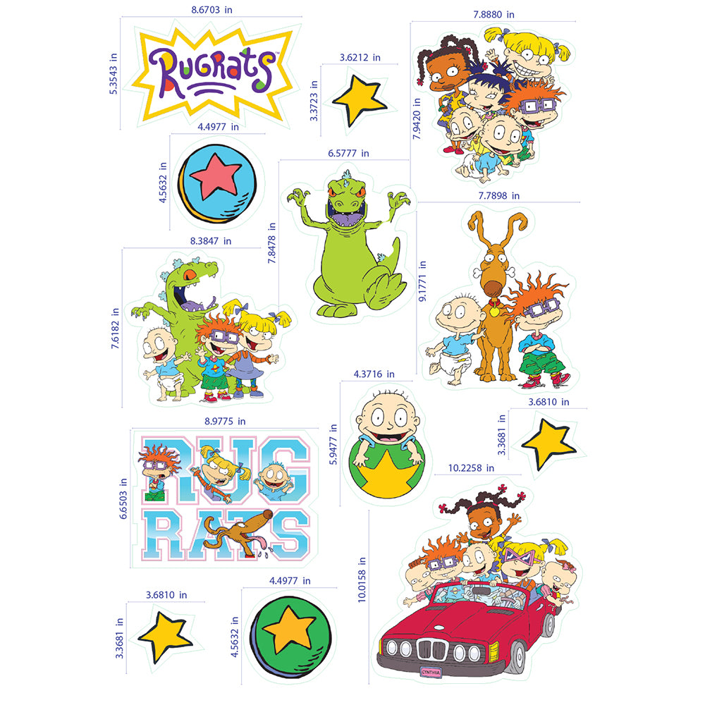 Rugrats Wall Sticker Sheet