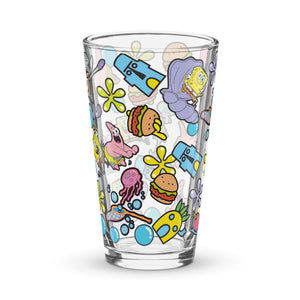 SpongeBob Schwammkopf Charaktere Pint Glas