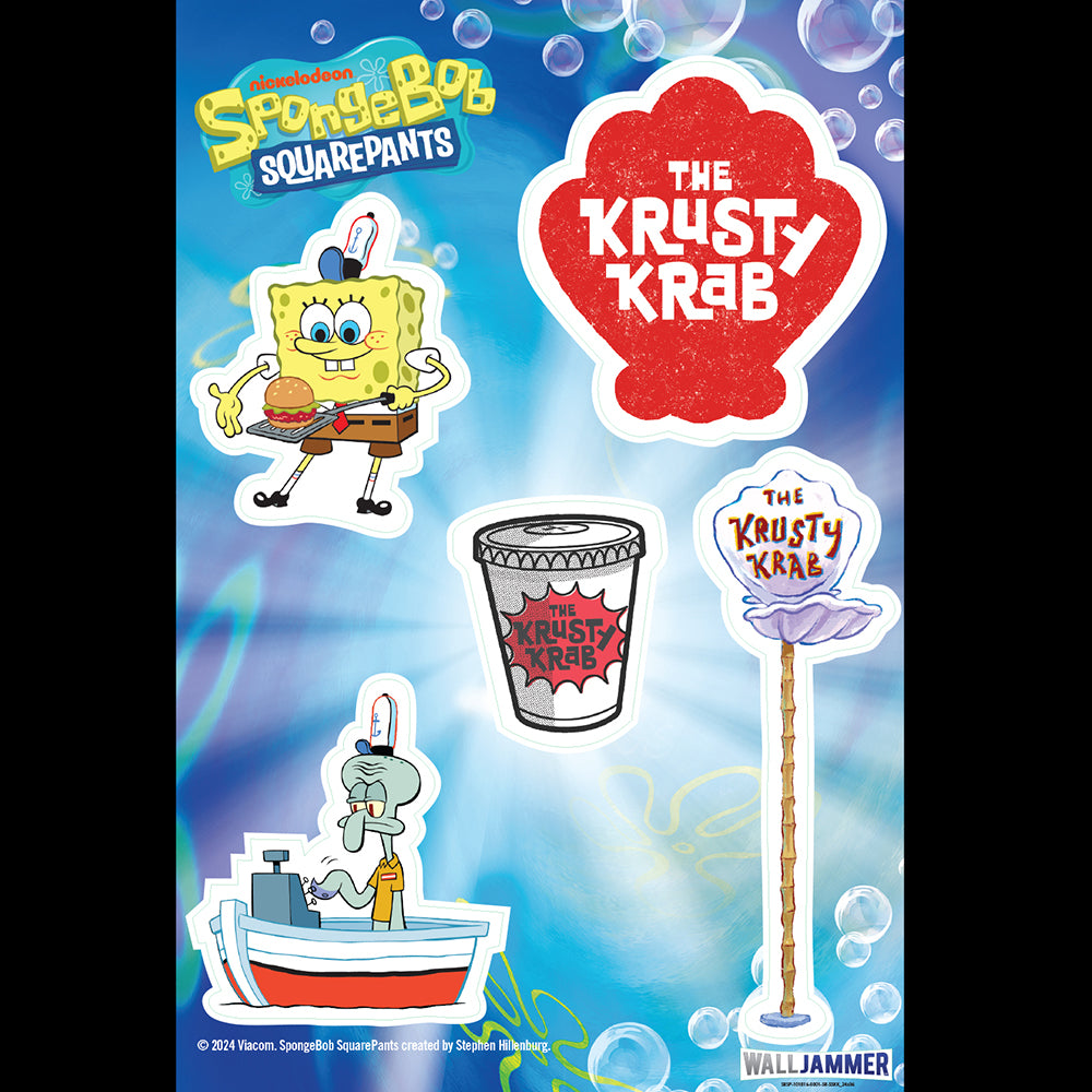 Spongebob Squarepants The Krusty Krabs Wall Stickers