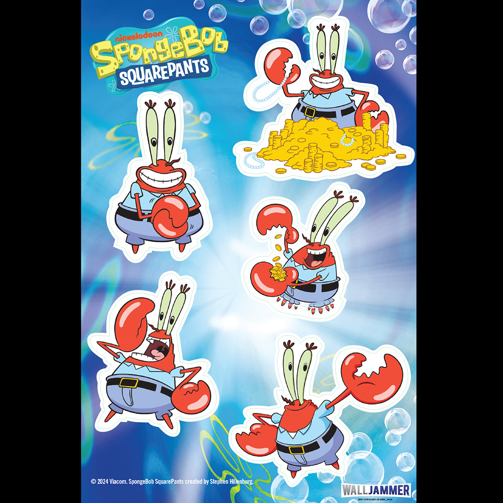 Spongebob Squarepants Mr. Krabs Wall Stickers