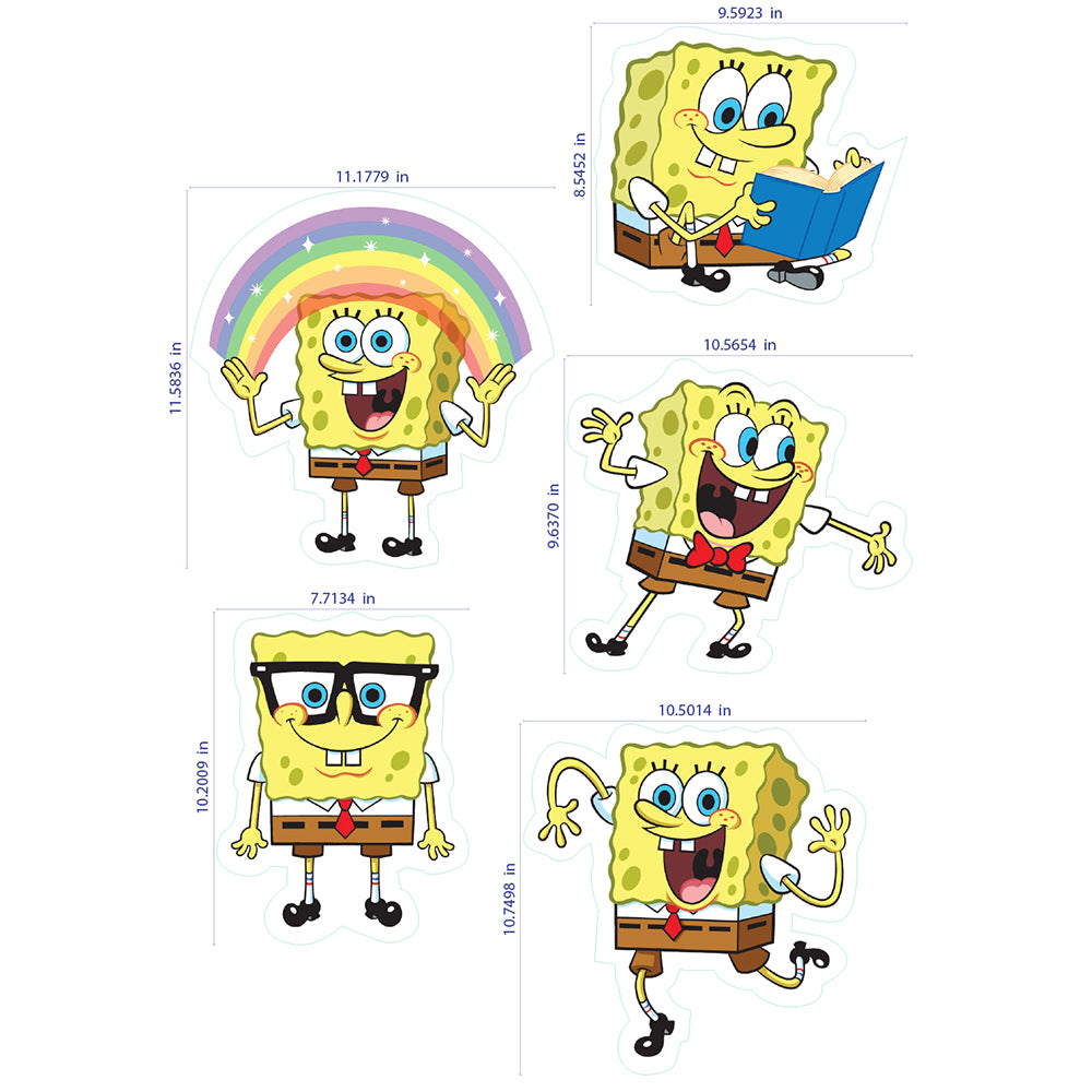 Spongebob Squarepants Mur Autocollants