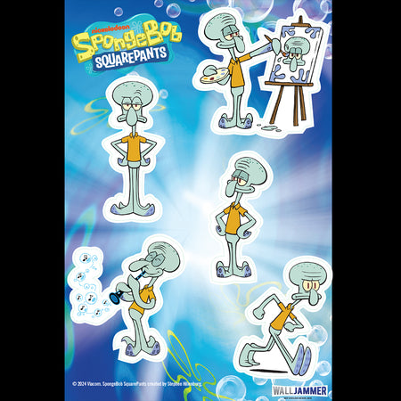 Spongebob Squarepants Mur de Squidward Autocollants