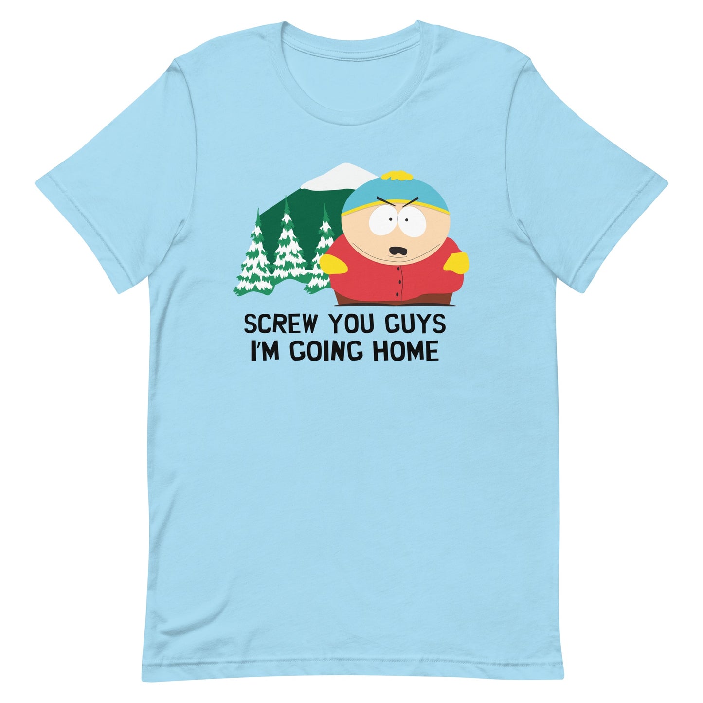 South Park Cartman que os den Adultos Camiseta de manga corta