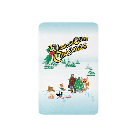 South Park Couverture Sherpa de Noël Woodland Critter